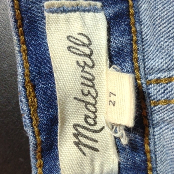 Madewell Skirt Denim High Low Jean Skirt Size 27 - Picture 10 of 14